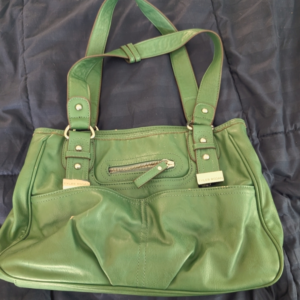 Tyler Rodan Mountain Green Shoulder Bag
